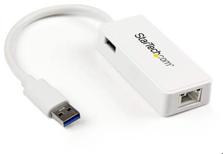 STARTECH Gigabit USB 3.0 NIC w/ USB Port