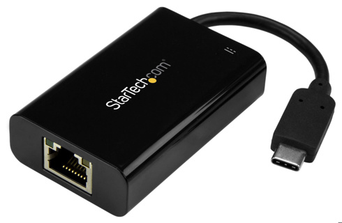 STARTECH USB-C to Ethernet Adapter w/ PD Charging
