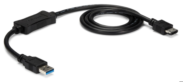 STARTECH USB 3.0 to eSATA HDD/SSD/ODD 3ft Cable
