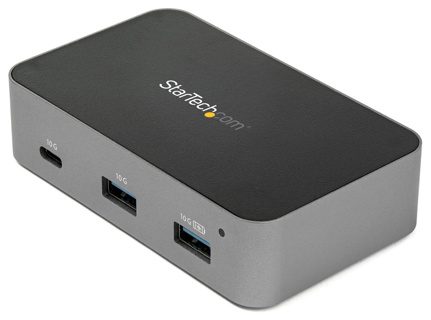STARTECH USB C Hub - Powered - 1x C / 3x A