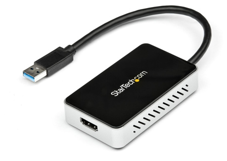 STARTECH USB 3 to HDMI Adapter w/ 1-Port USB Hub