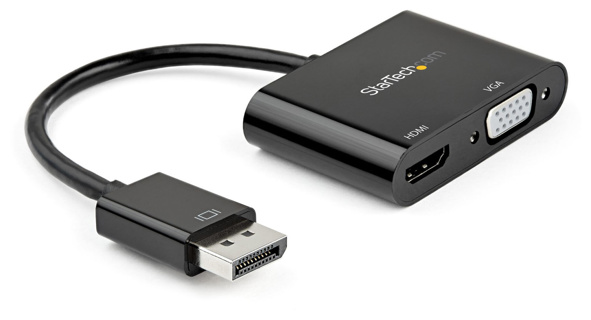 STARTECH Adapter - DisplayPort to HDMI VGA - 4K60