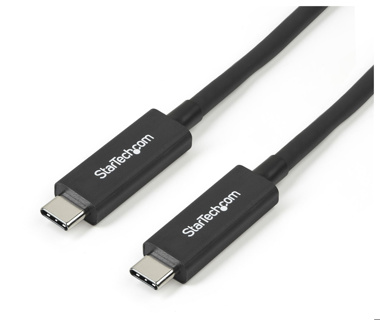 STARTECH 1m Thunderbolt 3 USB-C Cable - 40Gbps