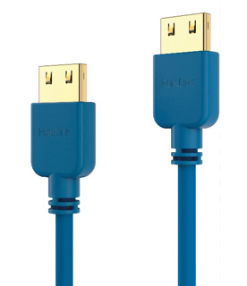 PURELINK HDMI Cable - PureInstall - Slim 2,00m - Blue