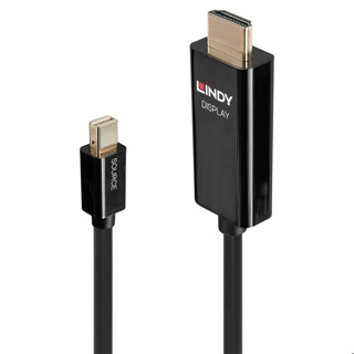 LINDY 2m Active Mini DisplayPort to HDMI Cable