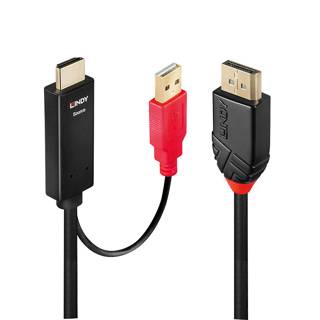 LINDY 1m HDMI to DisplayPort Cable