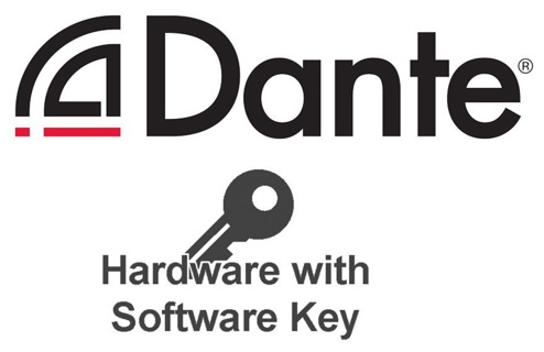 WOHLER Enable monitoring from up to a 64ch Dante™ Input. Hardware card with s'ware activation key.
