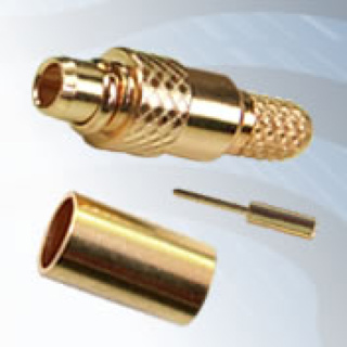 GIGATRONIX MMCX Crimp Plug, Gold Plated, RG179, RG187