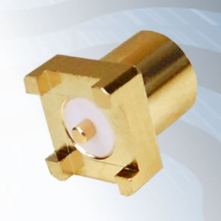 GIGATRONIX MCX Vertical Surface Mount Jack, Gold Plated, 75 ohms
