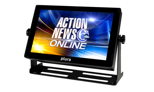 PLURA 10'' Broadcast Monitor, 12G/3G, HDR Capability, Ember+