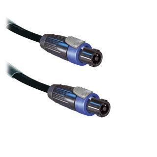 LIVEPOWER Speakon metal 4 Pole Cable 2*2,5mm² 1 Meter
