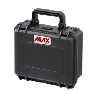 MAX CASES Model: Case MAX 235 H 105 Dimensions: 235 x 180 x 106 mm EMPTY Colour: Black