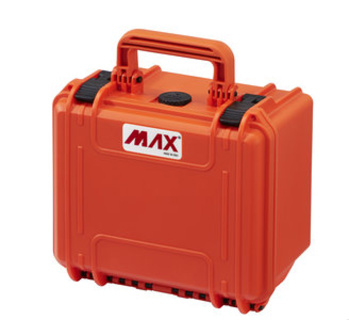 MAX CASES Model: Case MAX 235 H 155 Dimensions: 235 x 180 x 156 mm EMPTY Colour: Orange