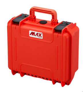 MAX CASES Model: Case MAX 300 Dimensions: 300 x 225 x 132 mm EMPTY Colour: Orange