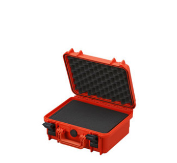 MAX CASES Model: Case MAX 300 Dimensions: 300 x 225 x 132 mm CUBED FOAMS Colour: Orange