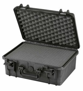MAX CASES Model: Case MAX 380 H 160 Dimensions: 380 x 270 x 160 mm CUBED FOAMS Colour: Black