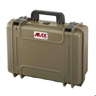 MAX CASES Model: Case MAX 430 Dimensions: 426 x 290 x 159 mm EMPTY Colour: Sahara