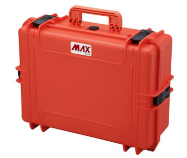 MAX CASES Model: Case MAX 505 Dimensions: 500 x 350 x 195 mm EMPTY Colour: Orange