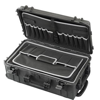 MAX CASES Model: Case MAX 520 Dimensions: 520 x 290 x 200 mm TOOL CASE WITH TROLLEY Colour: black