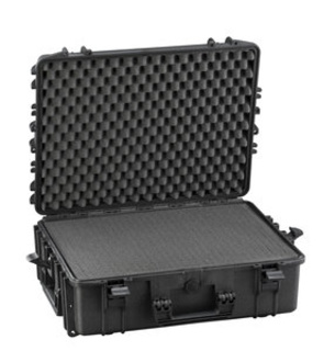 MAX CASES Model: Case MAX 540 H 190 Dimensions: 538 x 405 x 190 mm CUBED FOAMS Colour: Black
