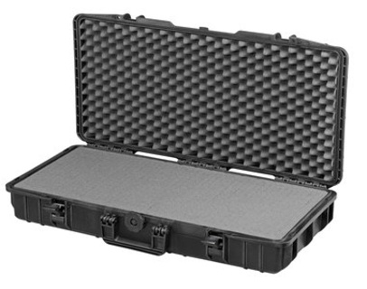 MAX CASES Model: Case MAX 800 Dimensions: 800 x 370 x 140 mm CUBED FOAMS Colour: Black
