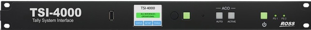 ROSS TLY-TSI4000-CP TSI-4000 Tally System Interface and Tally System Console 3 (incl. 2 NICs and 2 P/S)