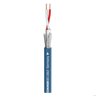 SOMMER CABLE Patch & Microphone Cable Goblin; 2 x 0,14 mm²; PVC Ø 4,60 mm; Blue