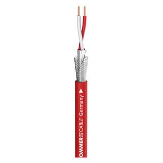 SOMMER CABLE Patch & Microphone Cable Goblin; 2 x 0,14 mm²; PVC Ø 4,60 mm; Red