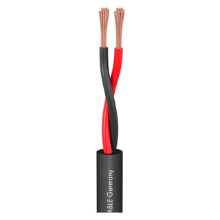 SOMMER CABLE Speaker Cable Meridian Mobile SP225; 2 x 2,50 mm²; PVC Ø 7,80 mm; Black