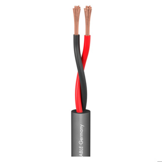 SOMMER CABLE Speaker Cable Meridian Mobile SP225; 2 x 2,50 mm²; PVC Ø 7,80 mm; Dark Grey