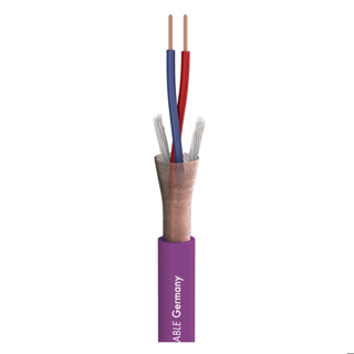 SOMMER CABLE Microphone Cable Stage 22 Highflex; 2 x 0,22 mm²; PVC Ø 6,40 mm; Purple