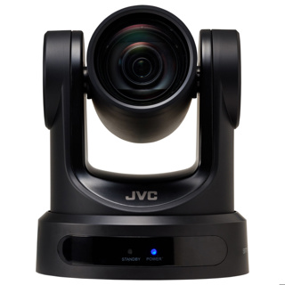 JVC PTZ camera 20x zoom, SRT, HD-SDI and HDMI output. Black.