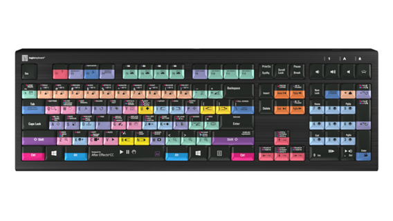 LOGIC KEYBOARD Adobe After Effects CC PC Astra 2 US