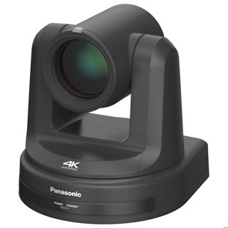 PANASONIC AW-UE20KEJ 4K PTZ Camera, Black version
• 1/2.8-type MOS Sensor
• Supports up to 4K 30p/25p video at 3840 x 2160
• Wide-angle lens (71 degrees) and a 12x optical zoom
• Supports four output interfaces - 3G-SDI, HDMI, IP and USB
• RTMP/RTMPS