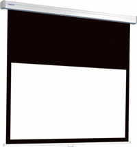 PROJECTA Proscreen With Extended Blackdrop 119x190 Matte White