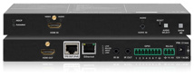 LIGHTWARE HDMI-TPS-TX220: HDMI1.4 + Ethernet + RS-232 + bidirectional IR HDBaseT transmitter with local HDMI output for CATx cable. Stereo local analog audio embedding, GPIO control port, HDCP, 3D and 4K / UHD  ( 30Hz RGB 4:4:4 , 60Hz YCbCr 4:2:0)  support.
