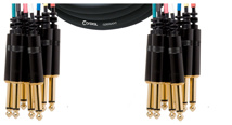 CORDIAL CML 8-0 PPC   REAN 8 x plug 6,3 mm mono / 8 x plug 6,3 mm mono