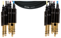 CORDIAL CML 8-0 VVC   REAN 8 x plug 6,3 mm stereo / 8 x plug 6,3 mm stereo