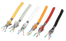 EFB Raw cable Cat.7, S/FTP, LSZH, orange, 100m ring