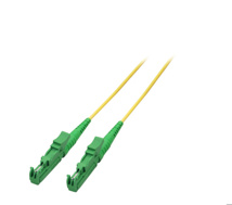 EFB Simplex Fiber Optic Patch Cable E2000®/APC-E2000®/APC OS2 15m 3,0mm Yell
