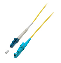 EFB Simplex Fiber Optic Patch Cable E2000®-LC OS2 10m 3,0mm Yellow 9/125µm