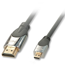 LINDY CROMO® High-Speed-HDMI® cable with Ethernet, Type A/D