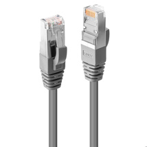 LINDY 0.3m Cat.6 S/FTP LSZH Network Cable, Grey (Fluke Tested)