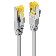 LINDY 0.3m RJ45 S/FTP LSZH Network Cable, Grey