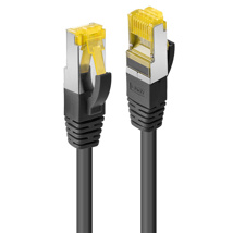 LINDY 0.3m RJ45 S/FTP LSZH Network Cable, Black