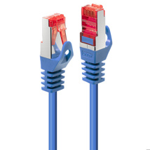 LINDY 0.3m Cat.6 S/FTP Network Cable, Blue