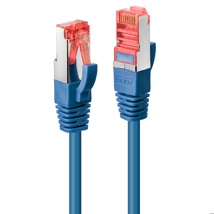 LINDY 1m Cat.6 S/FTP Network Cable, Blue