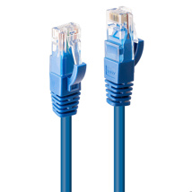 LINDY 0.3m Cat.6 U/UTP Network Cable, Blue