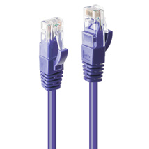 LINDY 2m Cat.6 U/UTP Network Cable, Purple