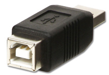 LINDY USB 2.0 Type A Male to B Adapter